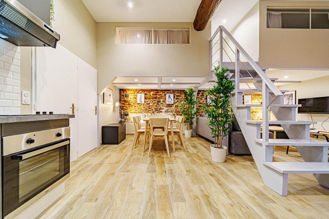 The Montesquieu Loft - Spacious 6 People - Saxe Gambetta ليون المظهر الخارجي الصورة